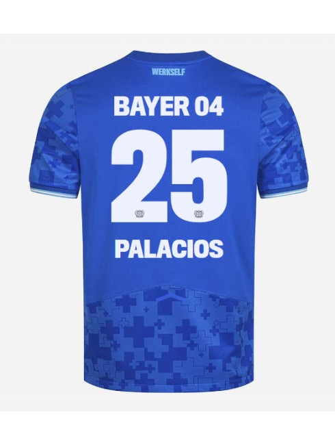 Bayer Leverkusen Exequiel Palacios #25 Ausweichtrikot 2025-26 Kurzarm Bayer Leverkusen Exequiel Palacios #25 Ausweichtrikot 2025-26 Kurzarm